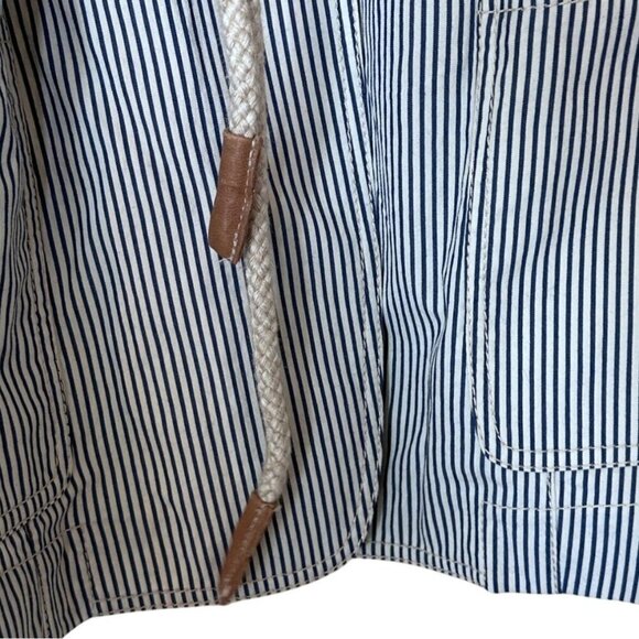 Lafayette 148 NWT Blazer Striped Blazer Detachable Rope Belt‎ Womens Size 10 - Picture 9 of 14